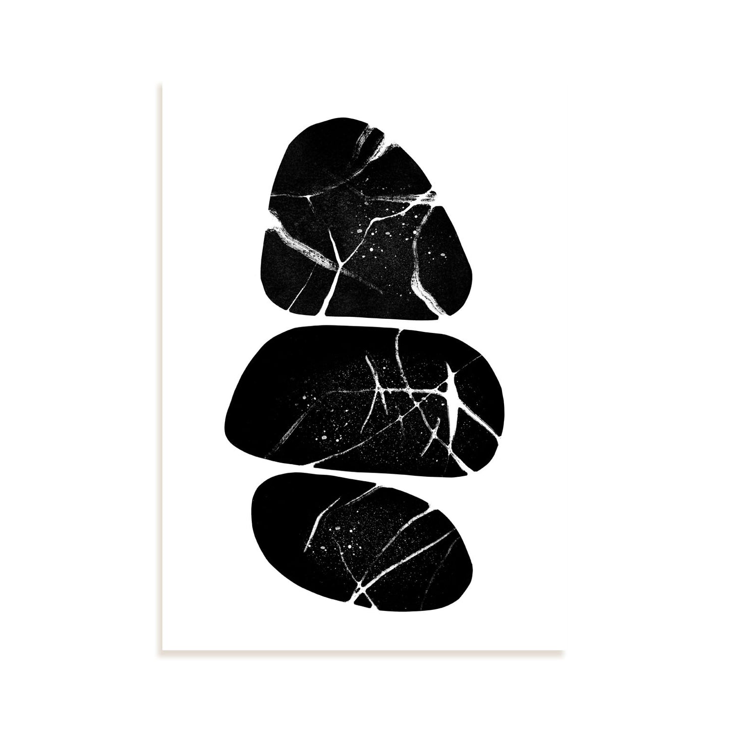 Nacnic Lámina Abstracta de Piedras Mármoles