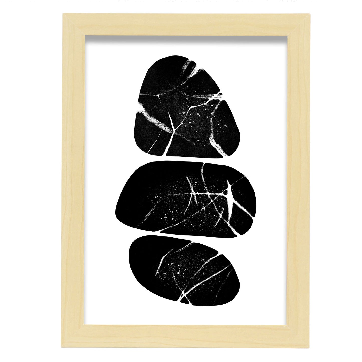 Nacnic Lámina Abstracta de Piedras Mármoles