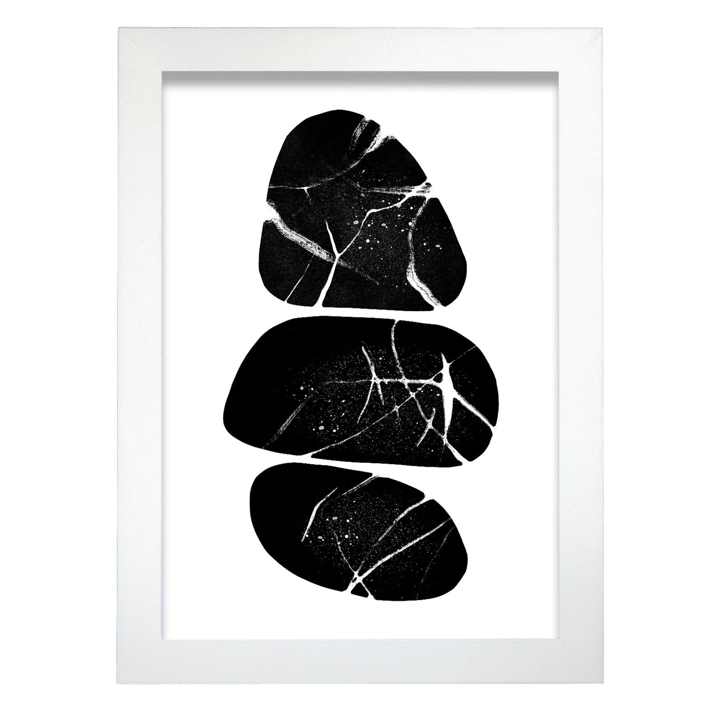 Nacnic Lámina Abstracta de Piedras Mármoles