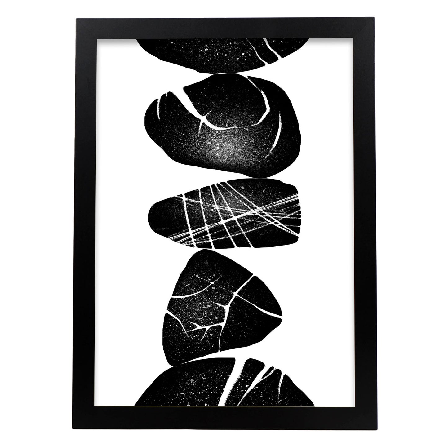 Lámina Abstracta Nacnic Piedra Negra