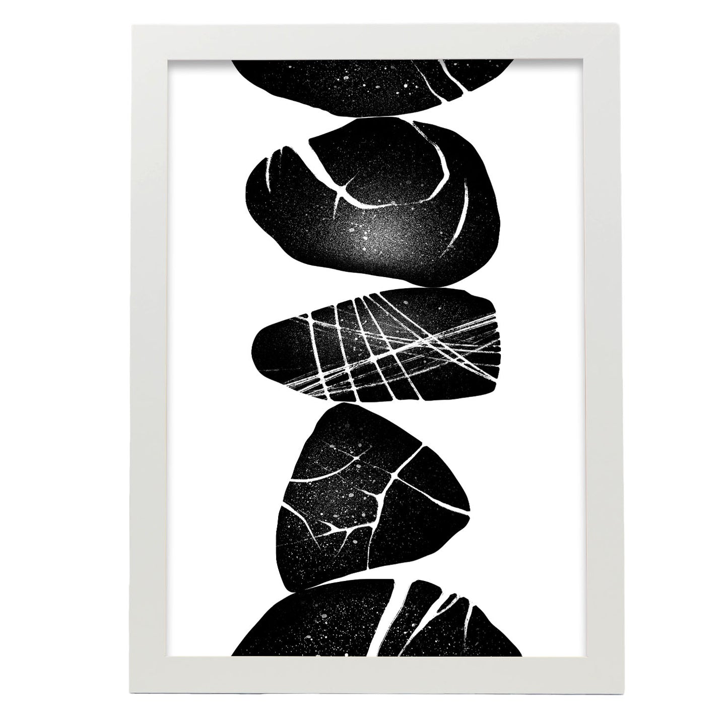Lámina Abstracta Nacnic Piedra Negra