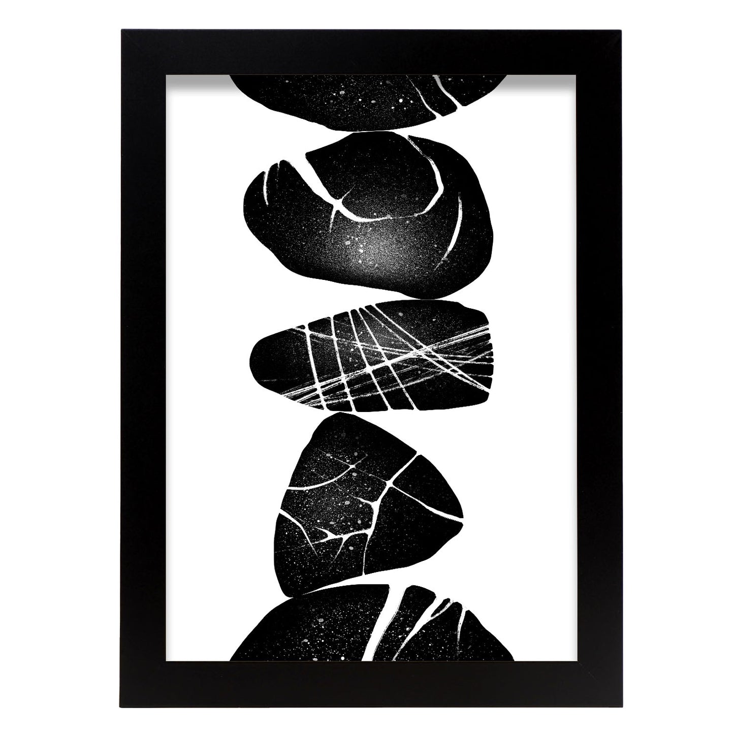 Lámina Abstracta Nacnic Piedra Negra