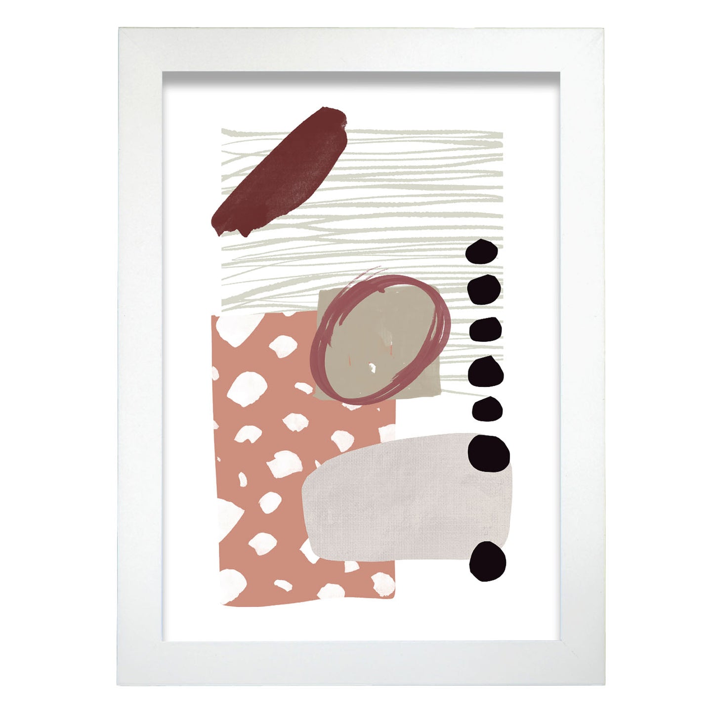 Lámina Abstracta Nacnic Diseño de Grietas