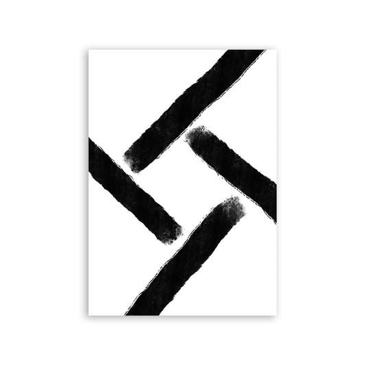 Lamina Nacnic de Líneas Gruesas en Garabato Surtido