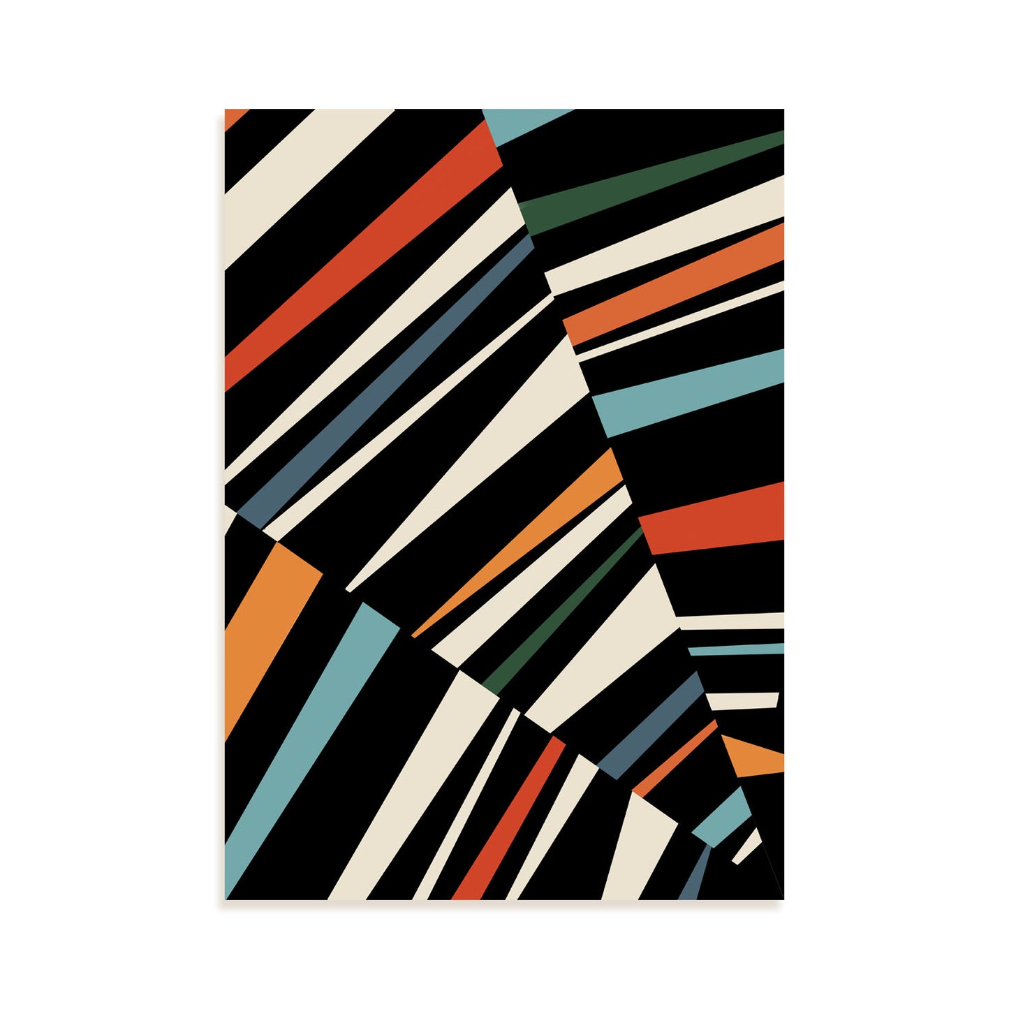 Lámina Abstracta Colores Dandy Nacnic