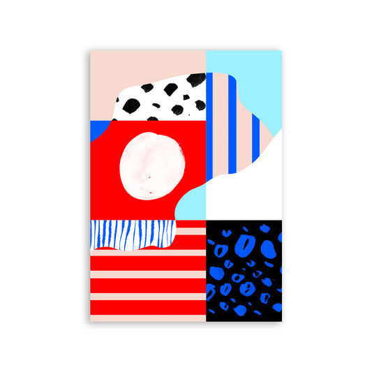 Lamina Nacnic Colores Reforzados en Abstracto Surtido