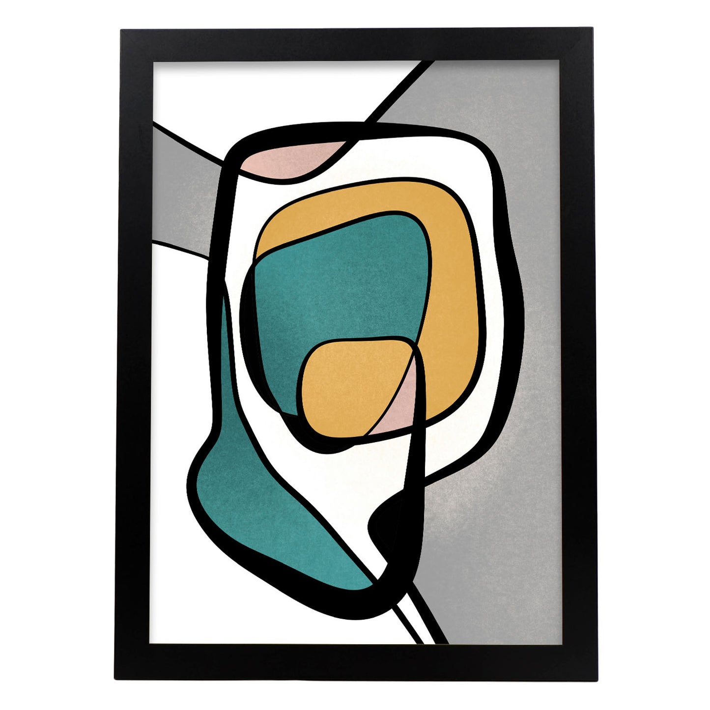 Lamina Nacnic Colores Retro en Abstracto