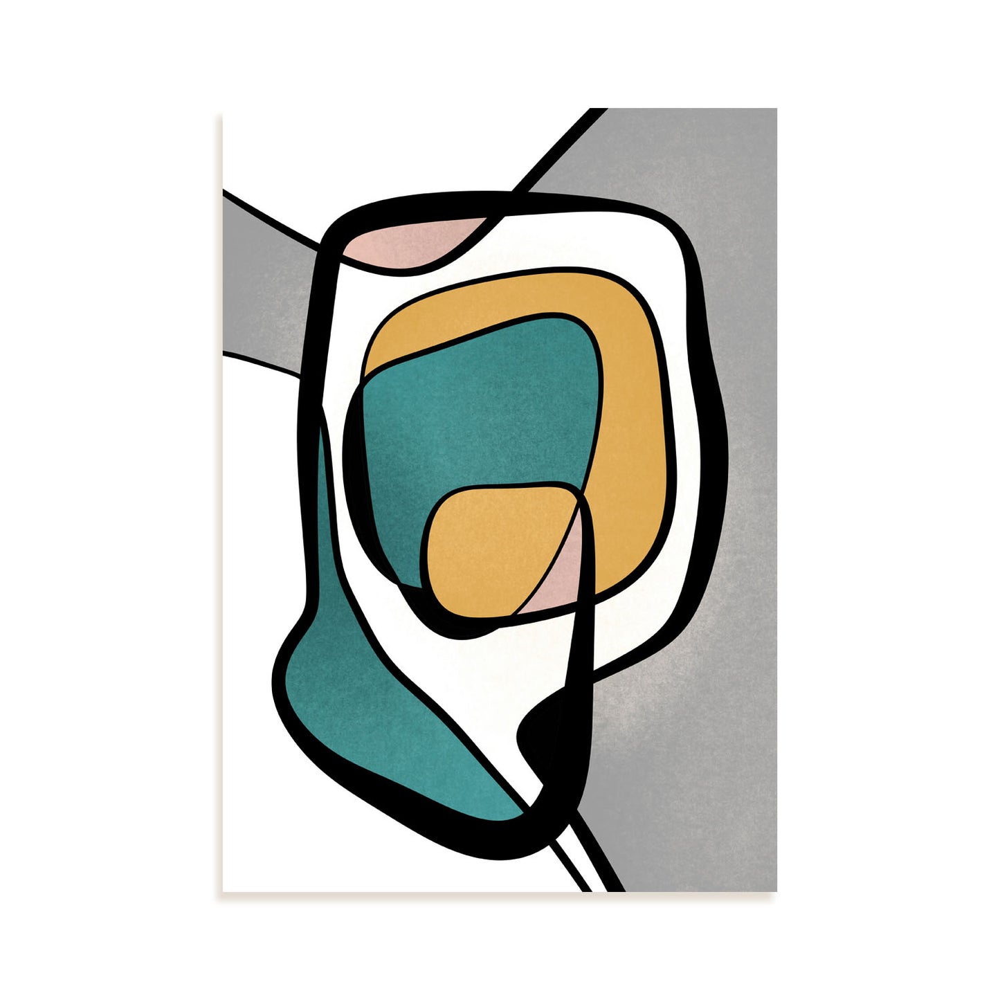 Lamina Nacnic Colores Retro en Abstracto