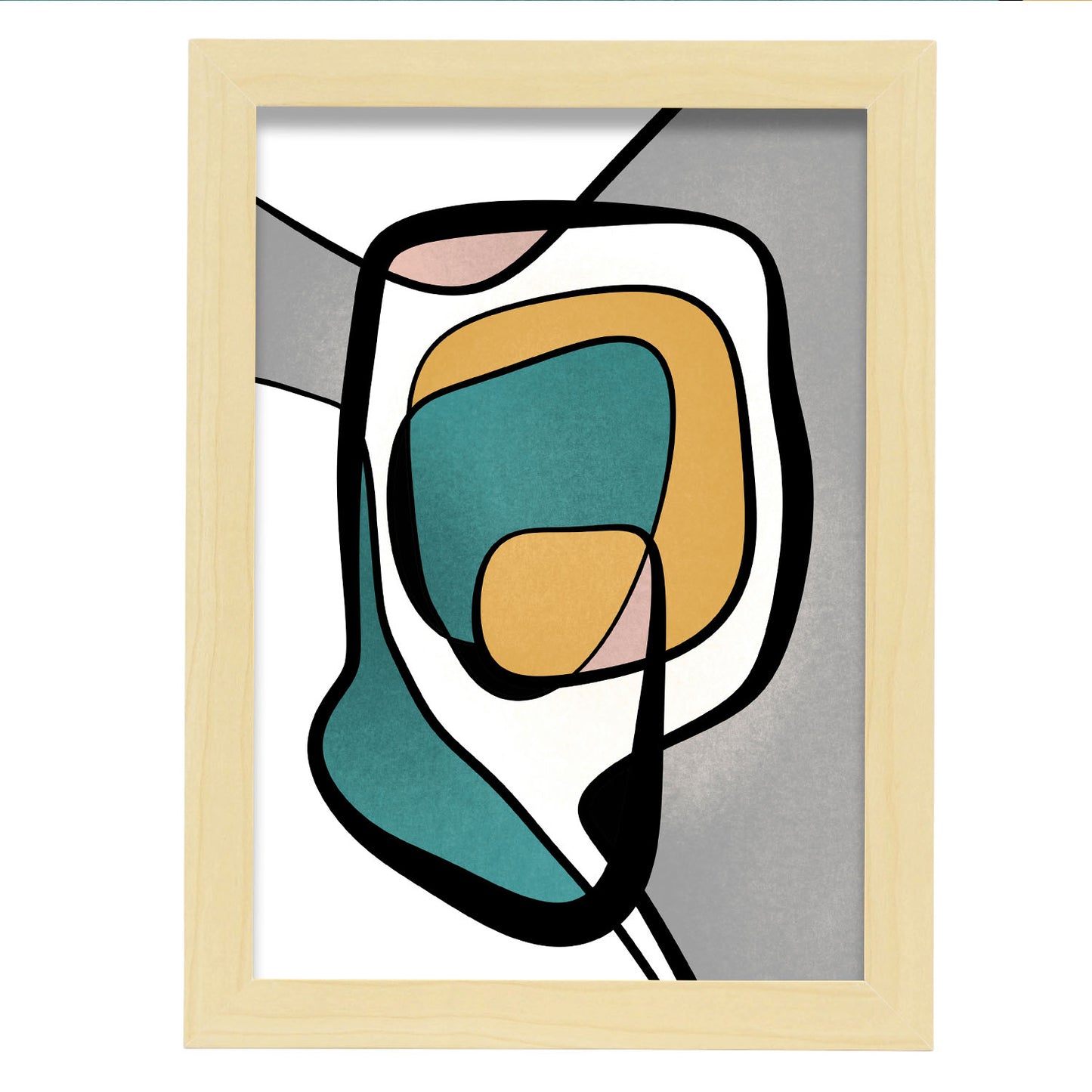 Lamina Nacnic Colores Retro en Abstracto