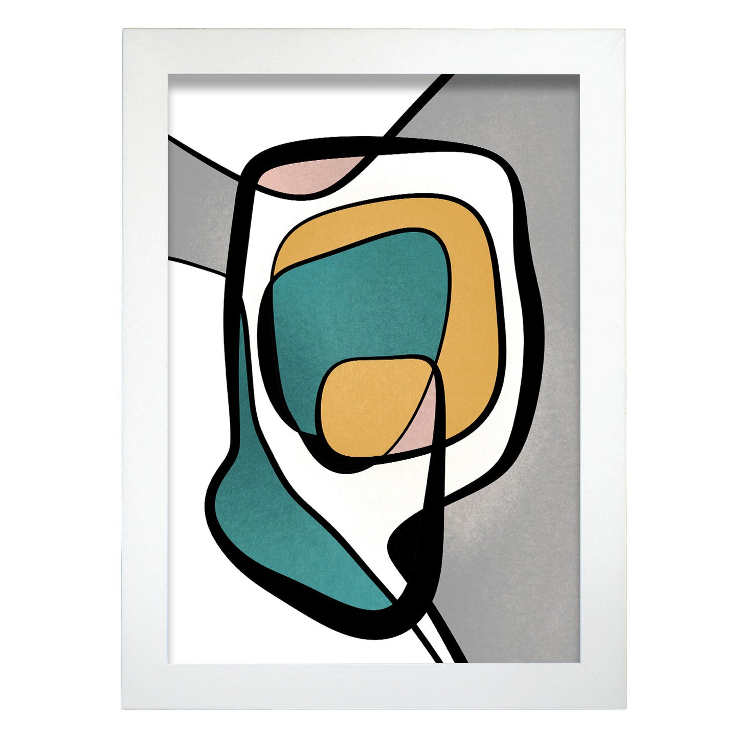 Lamina Nacnic Colores Retro en Abstracto