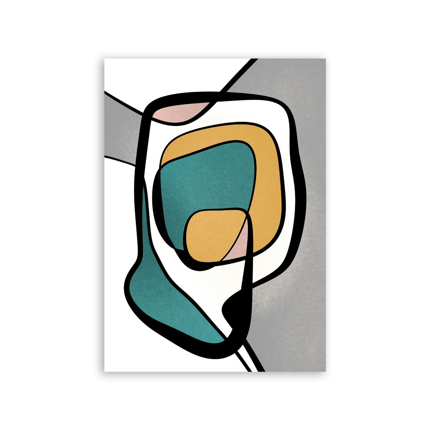 Lamina Nacnic Colores Retro en Abstracto