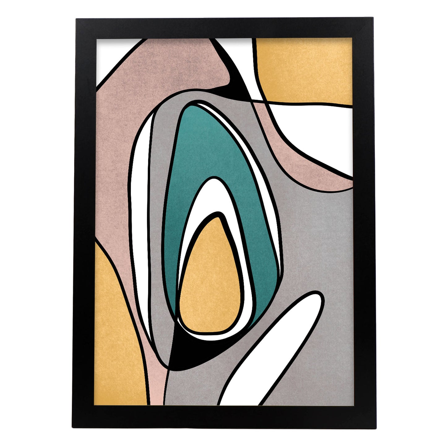 Lamina Nacnic Colores Retro de Moda en Abstracto