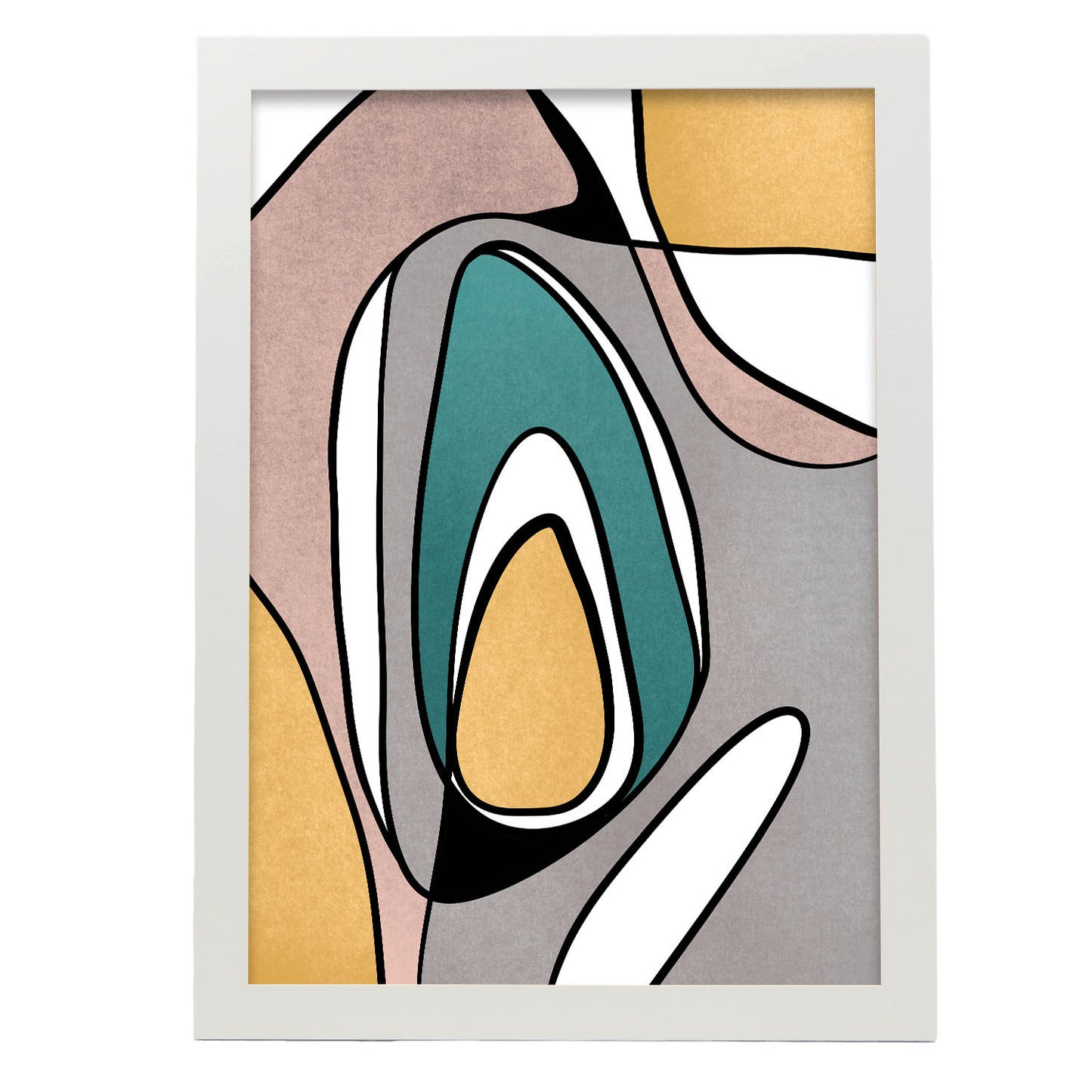 Lamina Nacnic Colores Retro de Moda en Abstracto