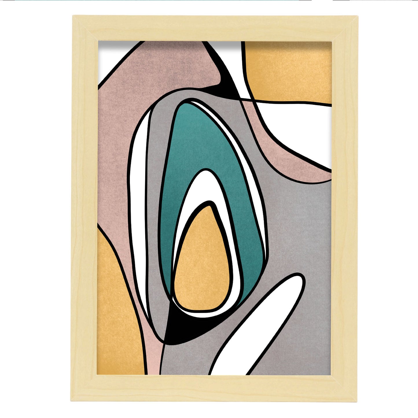 Lamina Nacnic Colores Retro de Moda en Abstracto