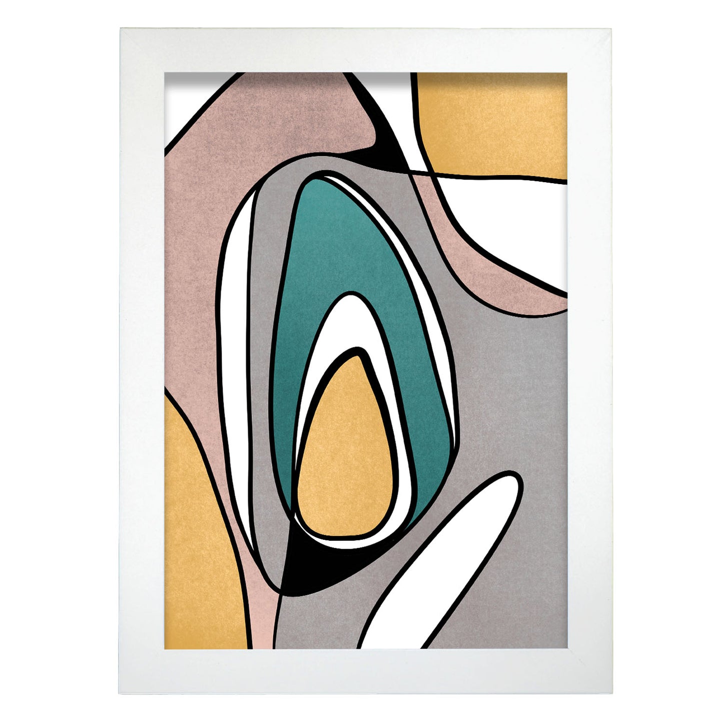 Lamina Nacnic Colores Retro de Moda en Abstracto