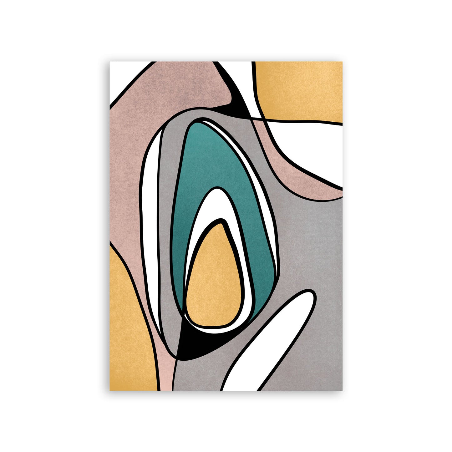 Lamina Nacnic Colores Retro de Moda en Abstracto