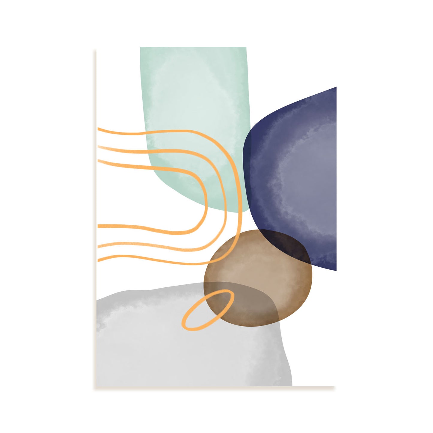 Lamina Abstracta de Arte de Moda Nacnic
