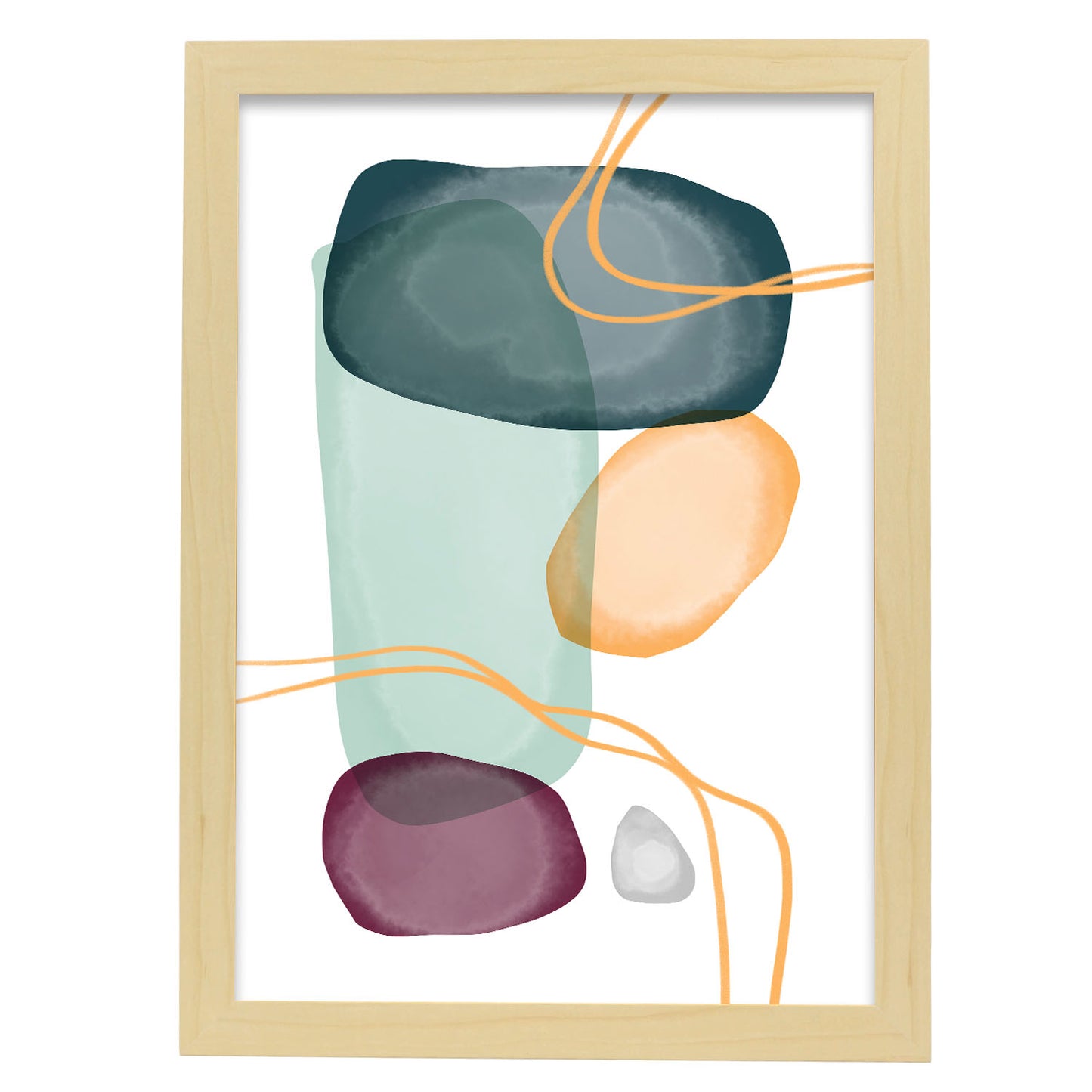 Lamina Abstracta de Arte Refinado Nacnic