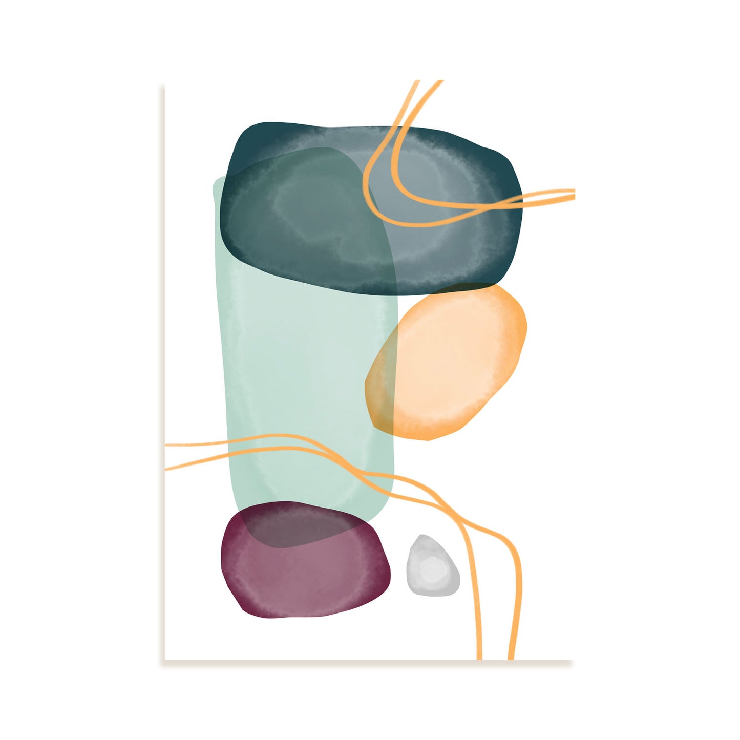 Lamina Abstracta de Arte Refinado Nacnic