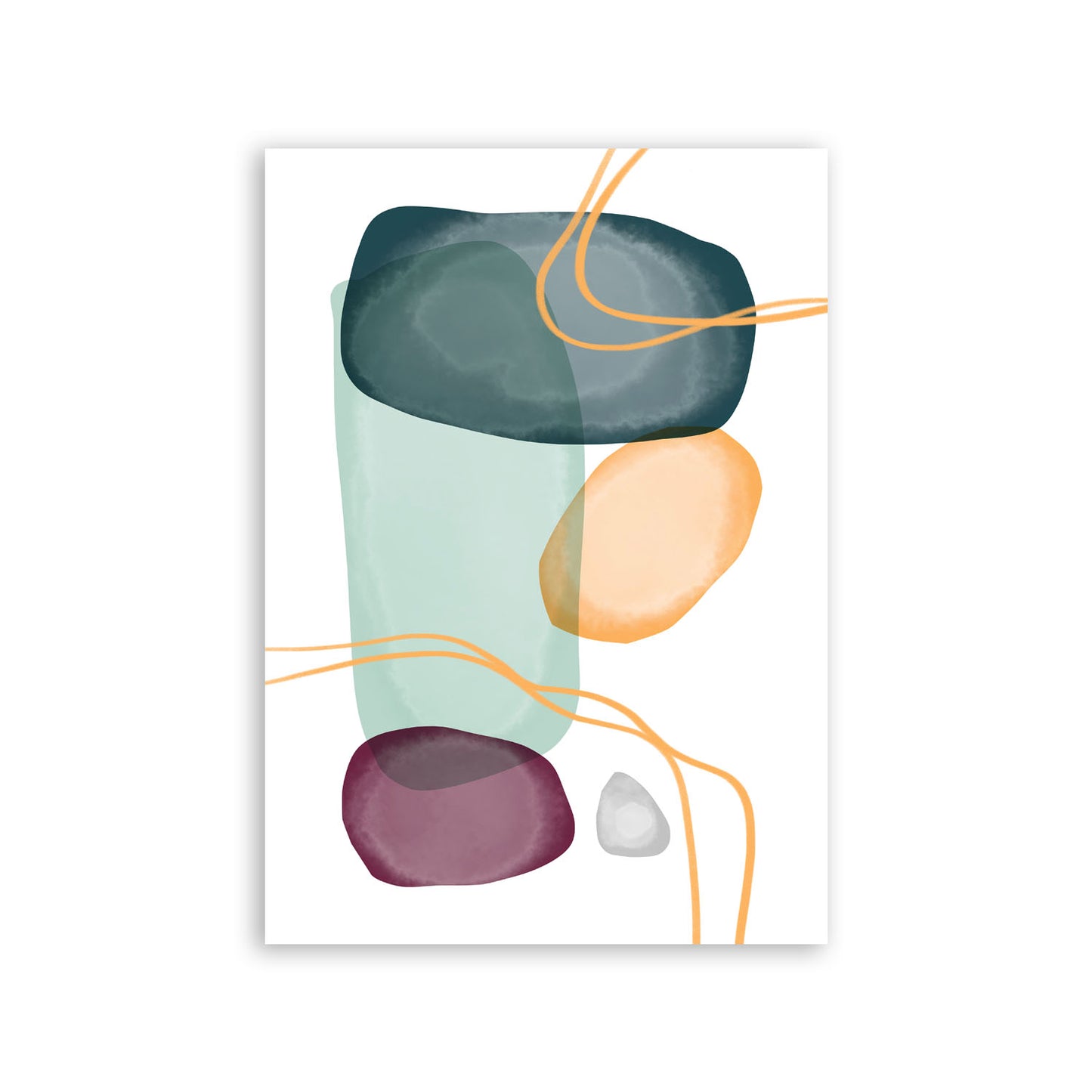 Lamina Abstracta de Arte Refinado Nacnic