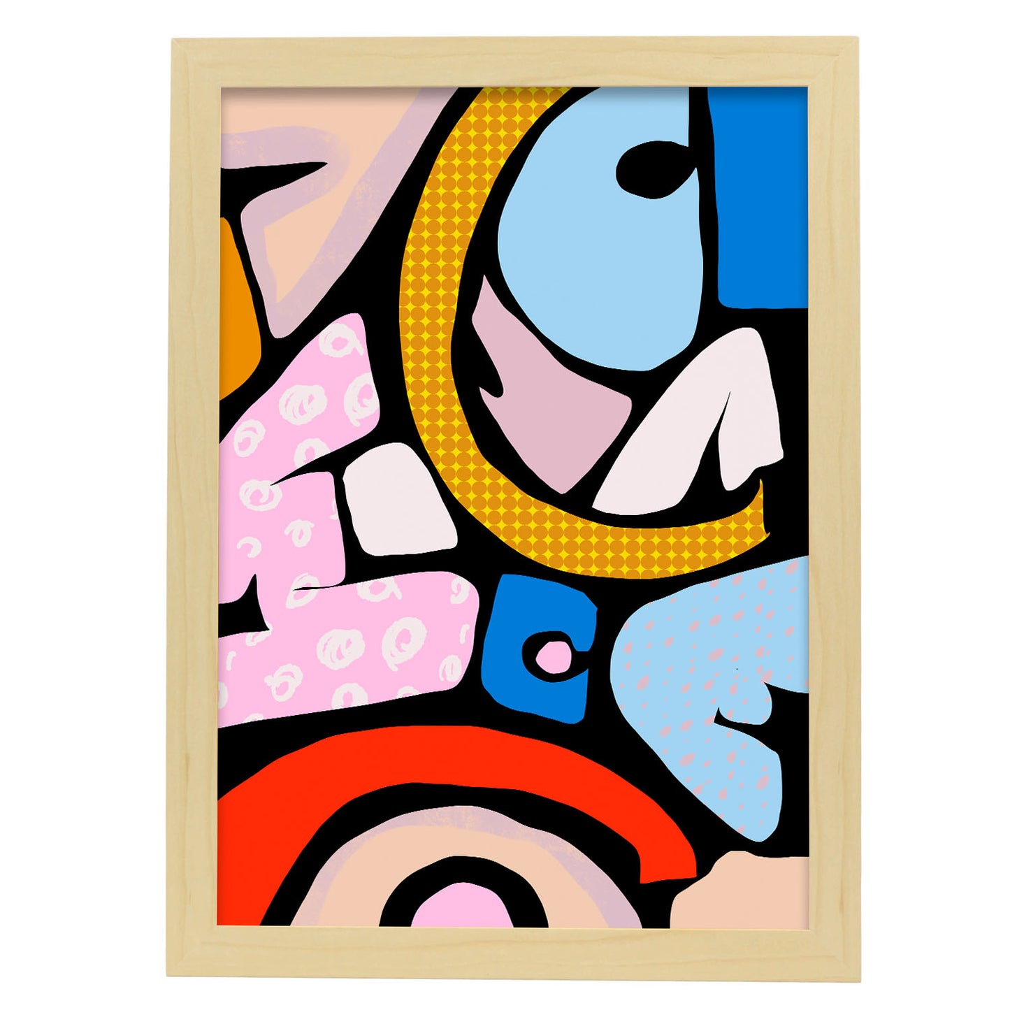 Lamina Abstracta Nacnic Patrón de Arte Briddle