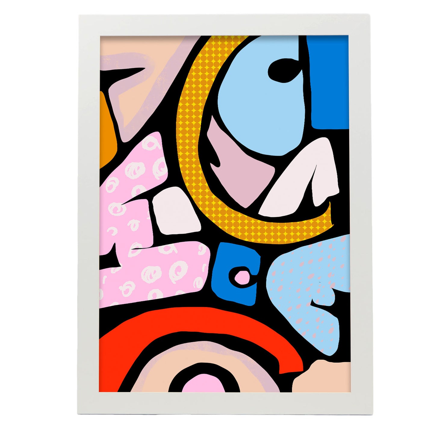 Lamina Abstracta Nacnic Patrón de Arte Briddle