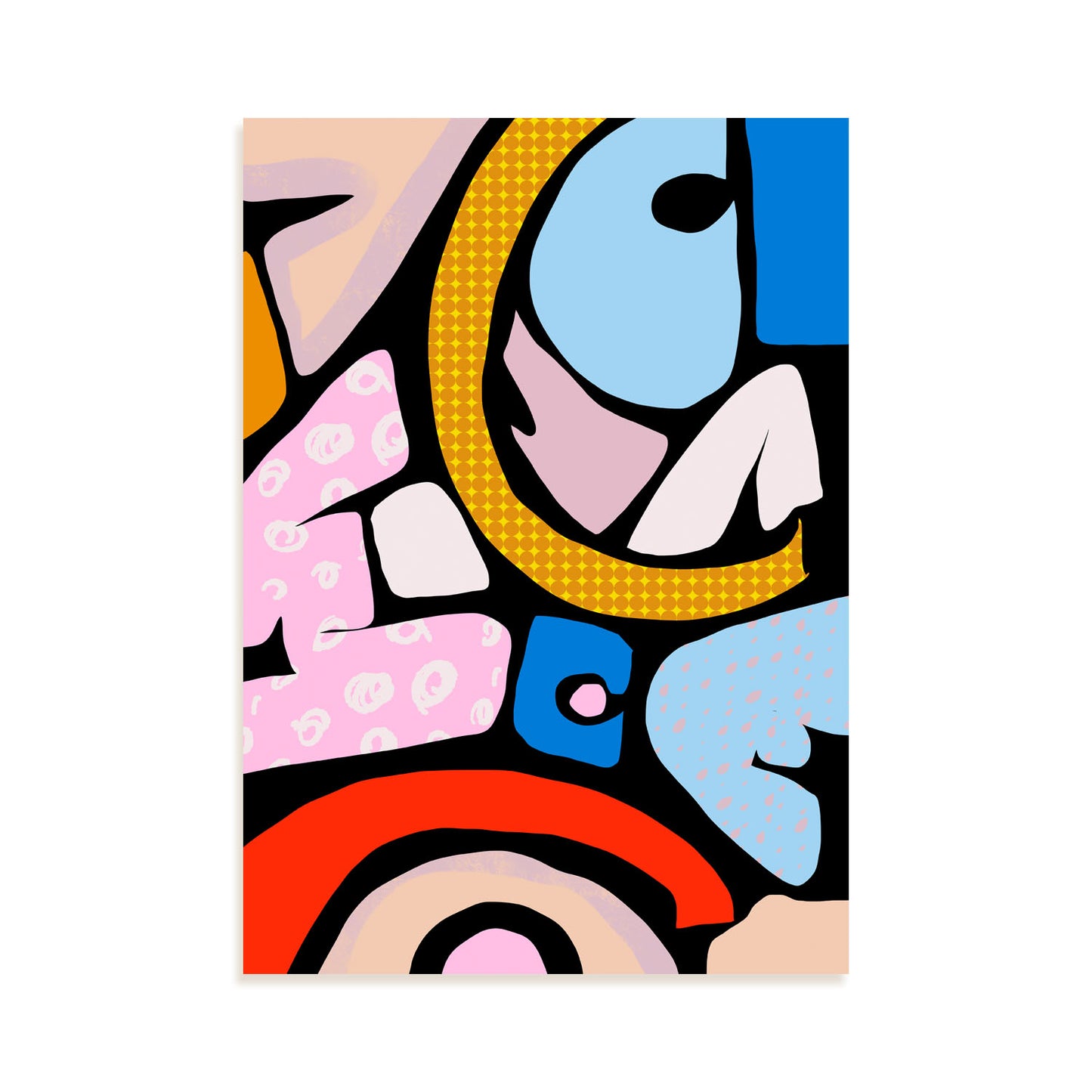 Lamina Abstracta Nacnic Patrón de Arte Briddle