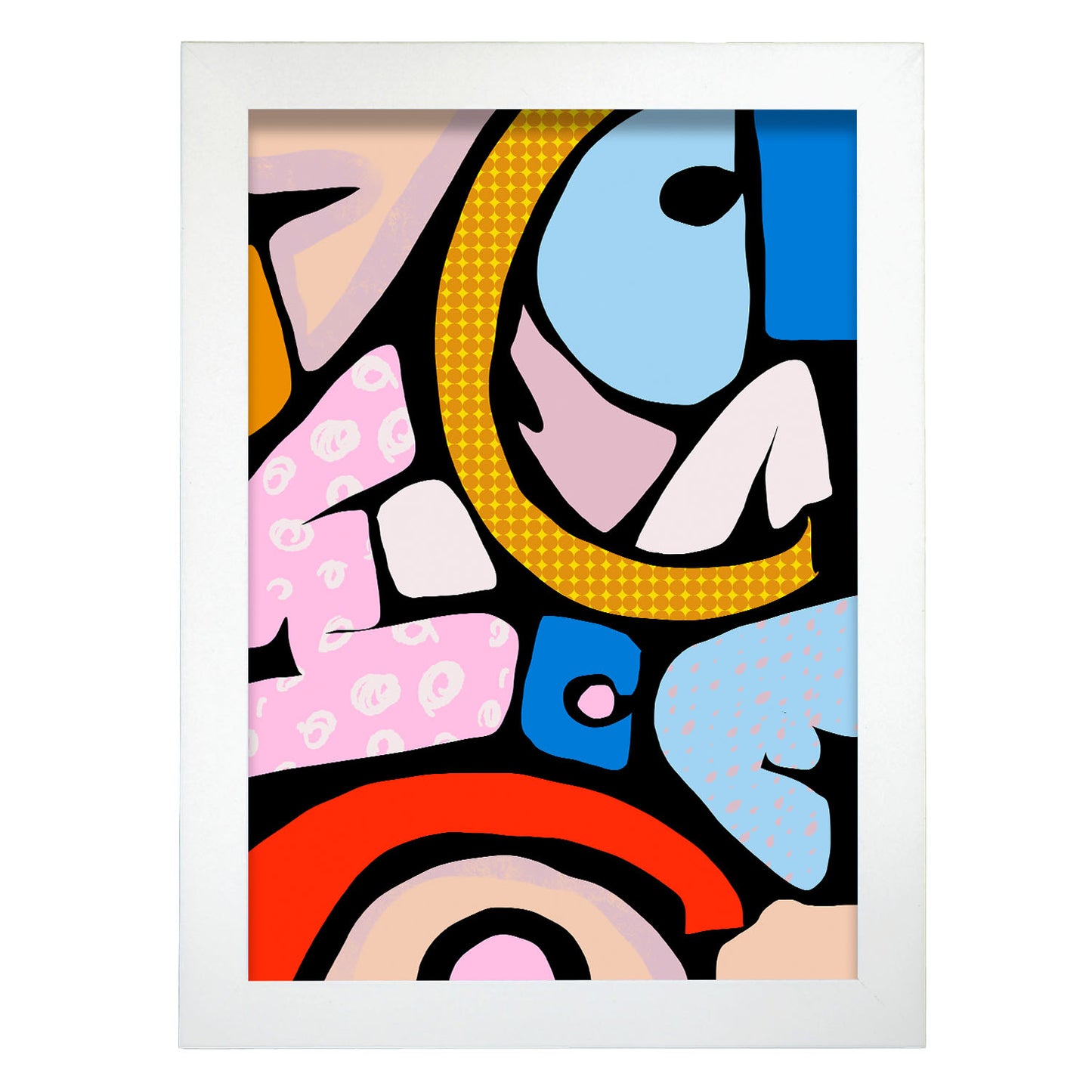 Lamina Abstracta Nacnic Patrón de Arte Briddle