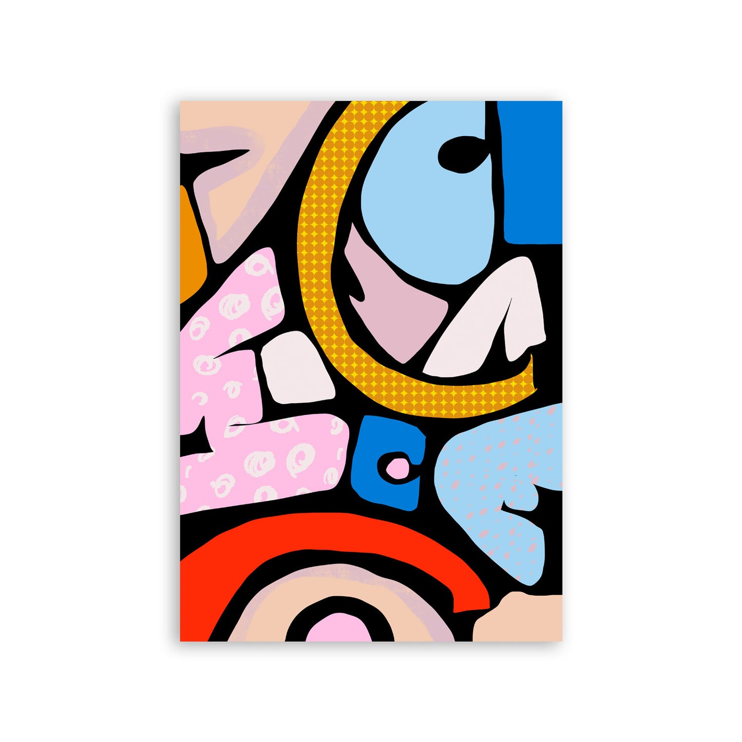 Lamina Abstracta Nacnic Patrón de Arte Briddle