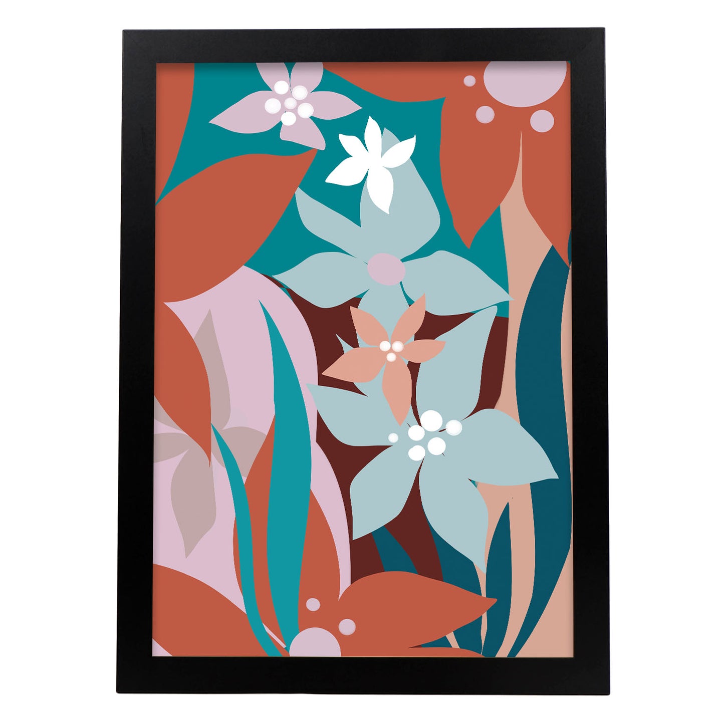 Nacnic Laminas de Diseño Floral Real Surtidas