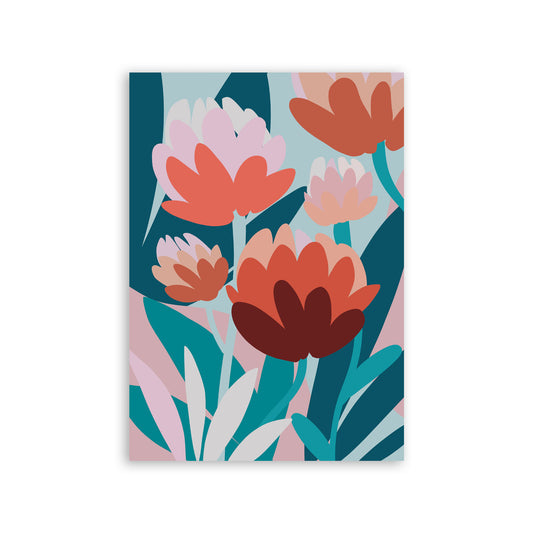 Nacnic Lámina de Diseño Floral Lujoso