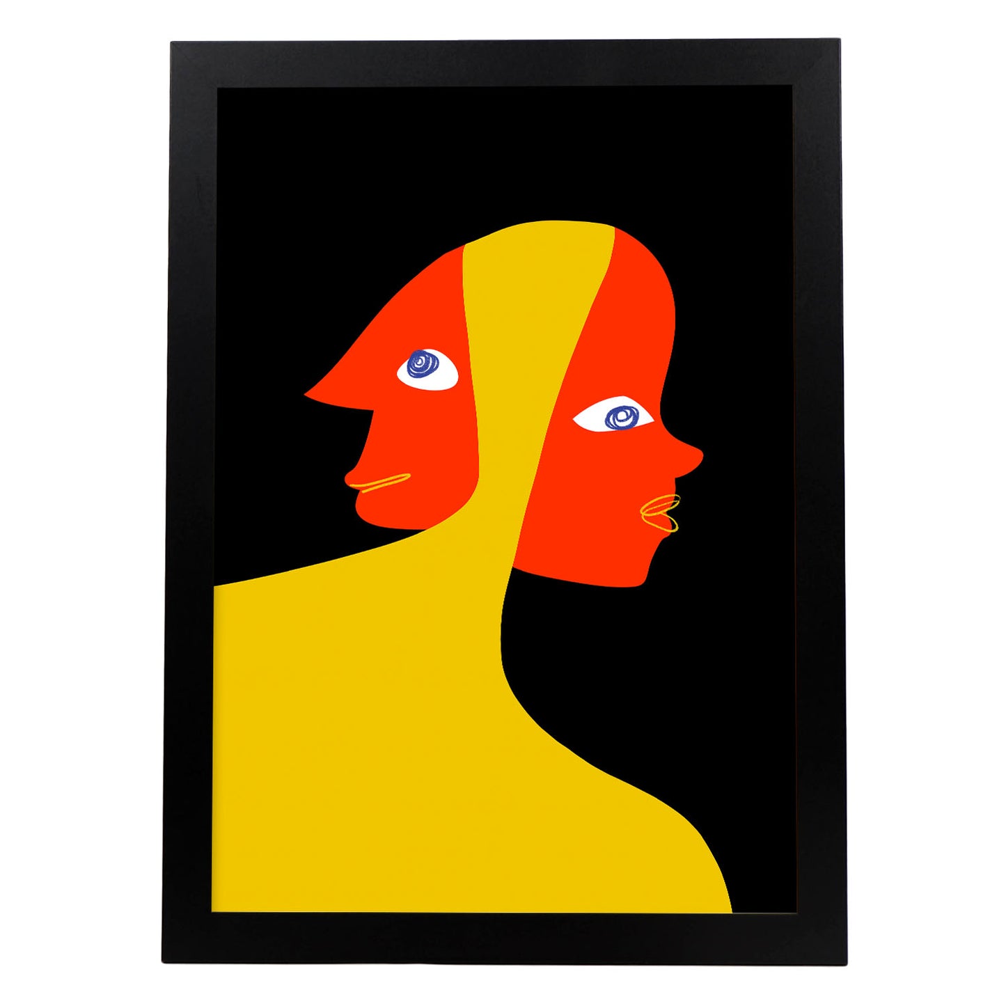 Lamina Abstracto de dos caras Mujer Surtida Nacnic