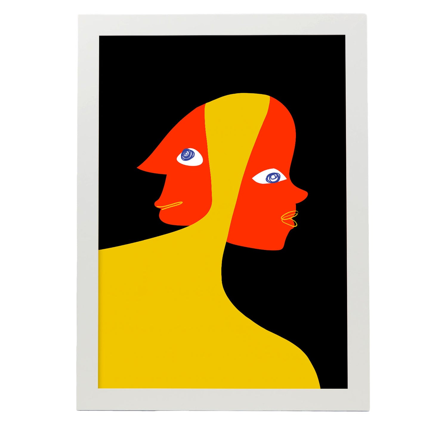 Lamina Abstracto de dos caras Mujer Surtida Nacnic