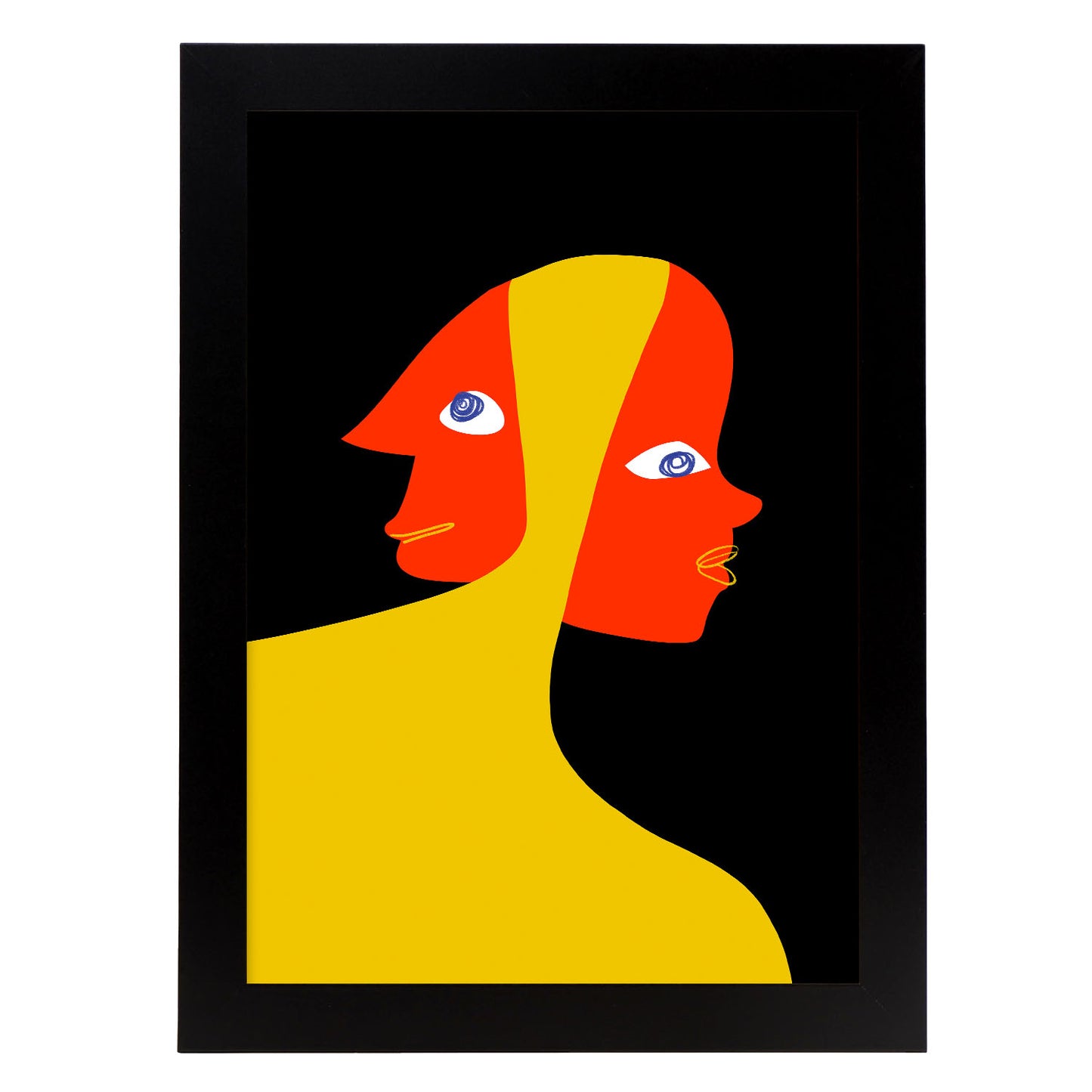 Lamina Abstracto de dos caras Mujer Surtida Nacnic
