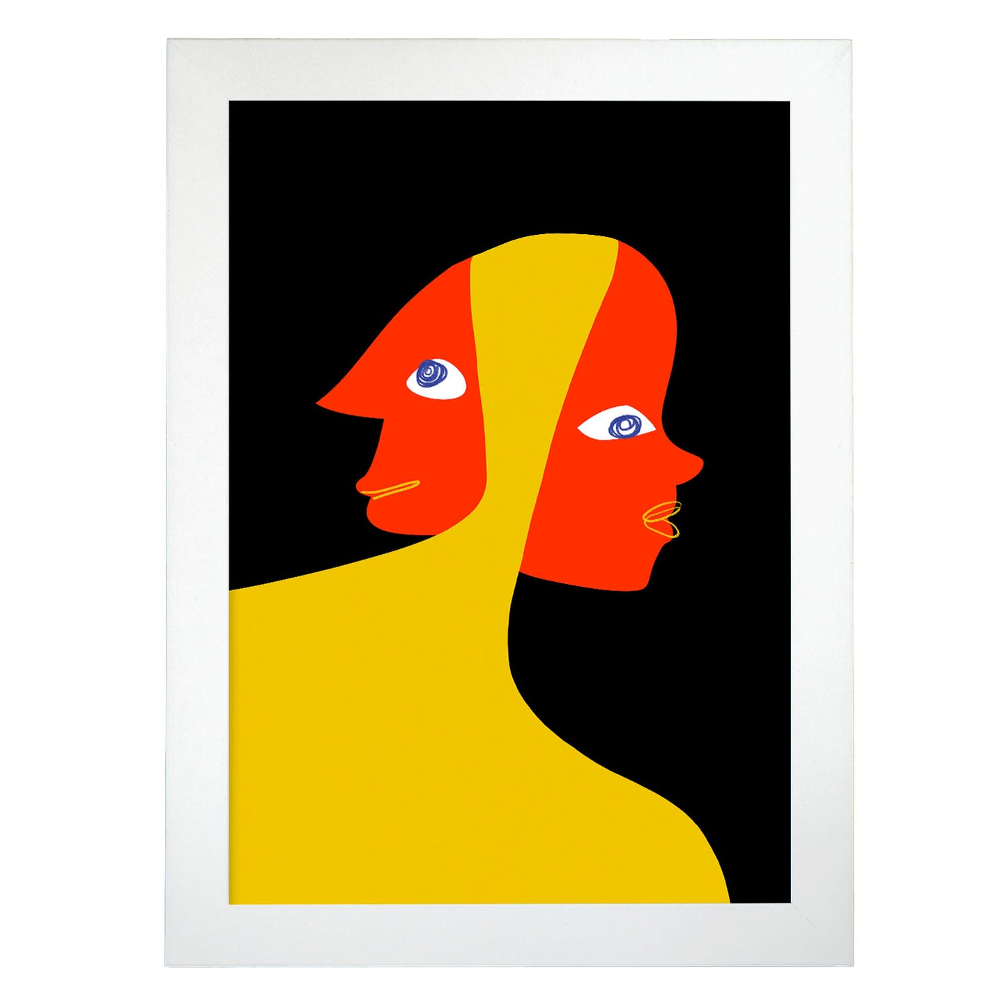 Lamina Abstracto de dos caras Mujer Surtida Nacnic