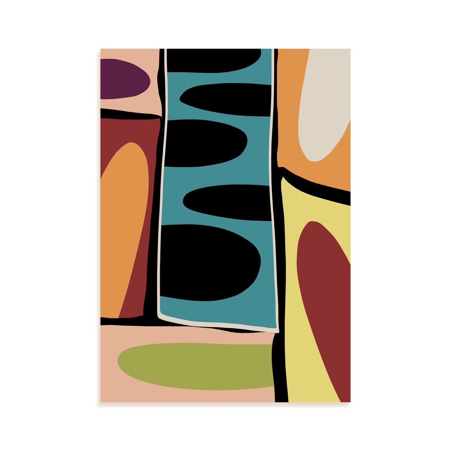Lamina Abstracta de Moda Nacnic