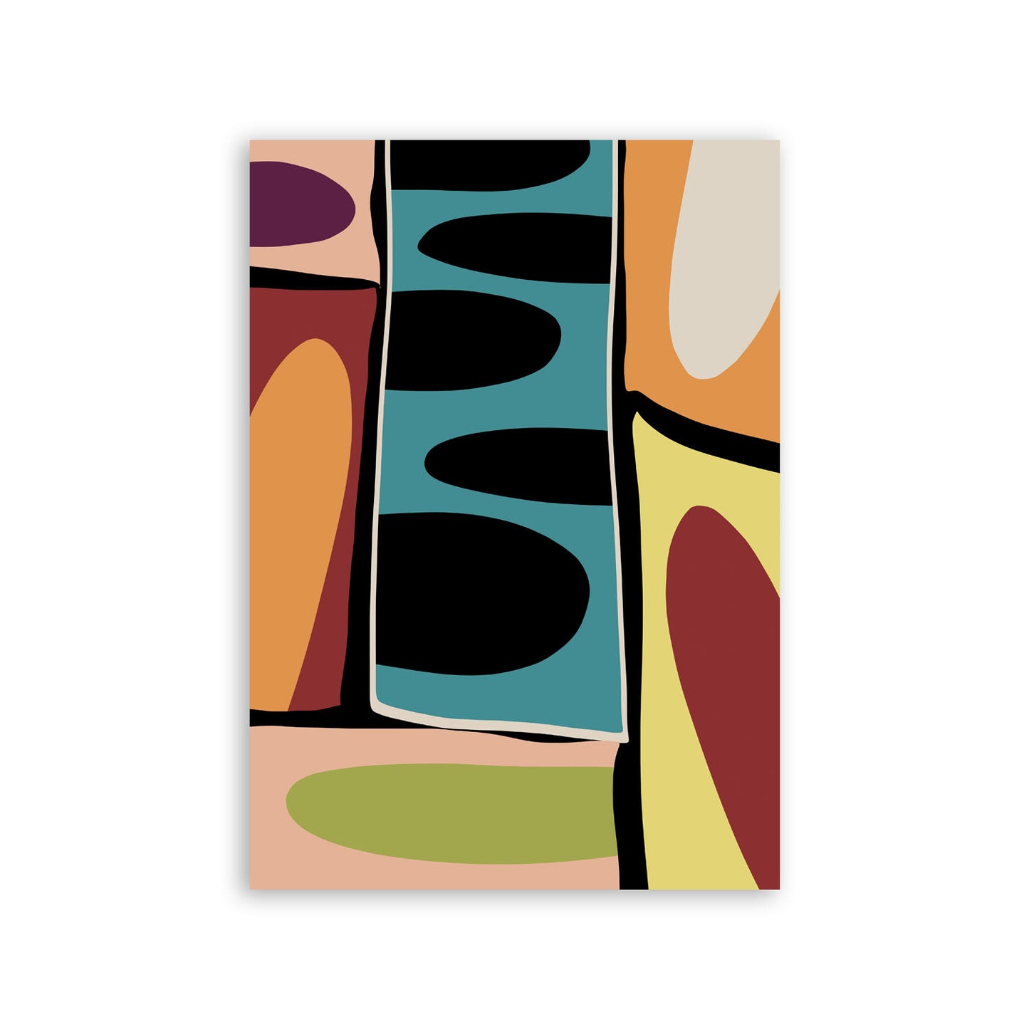 Lamina Abstracta de Moda Nacnic