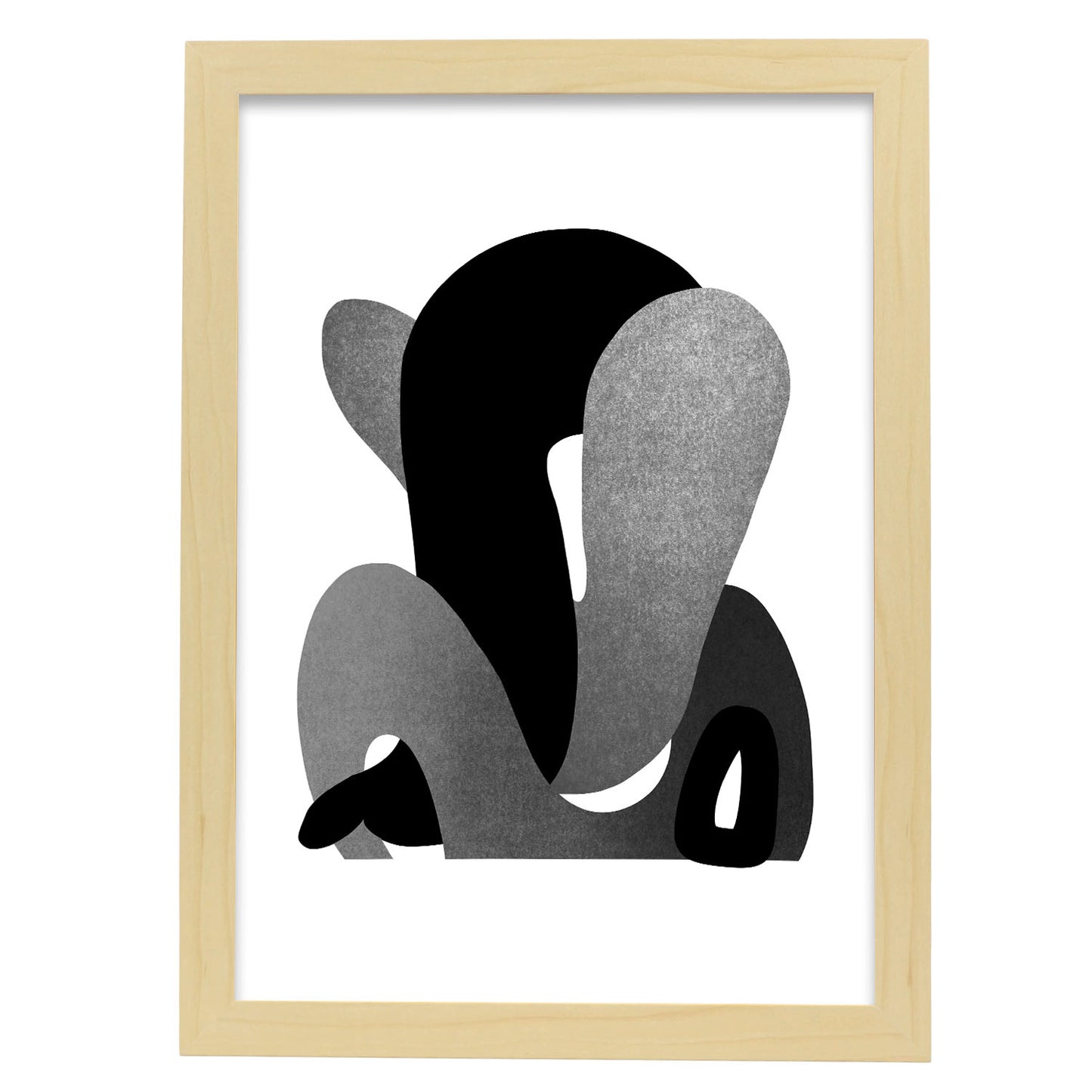 Lámina Abstracta Elegante Nacnic para Hogar