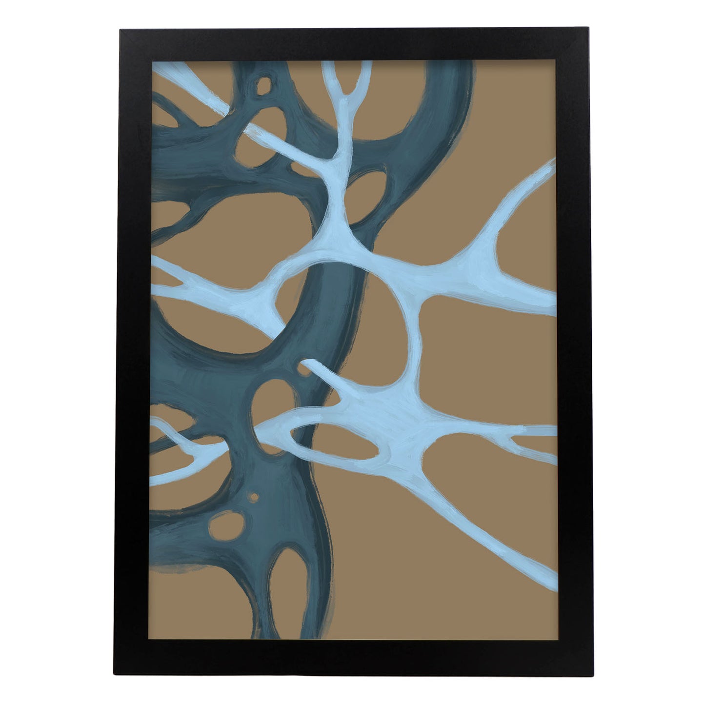 Lamina Abstracta Conexión de Color Swank Nacnic