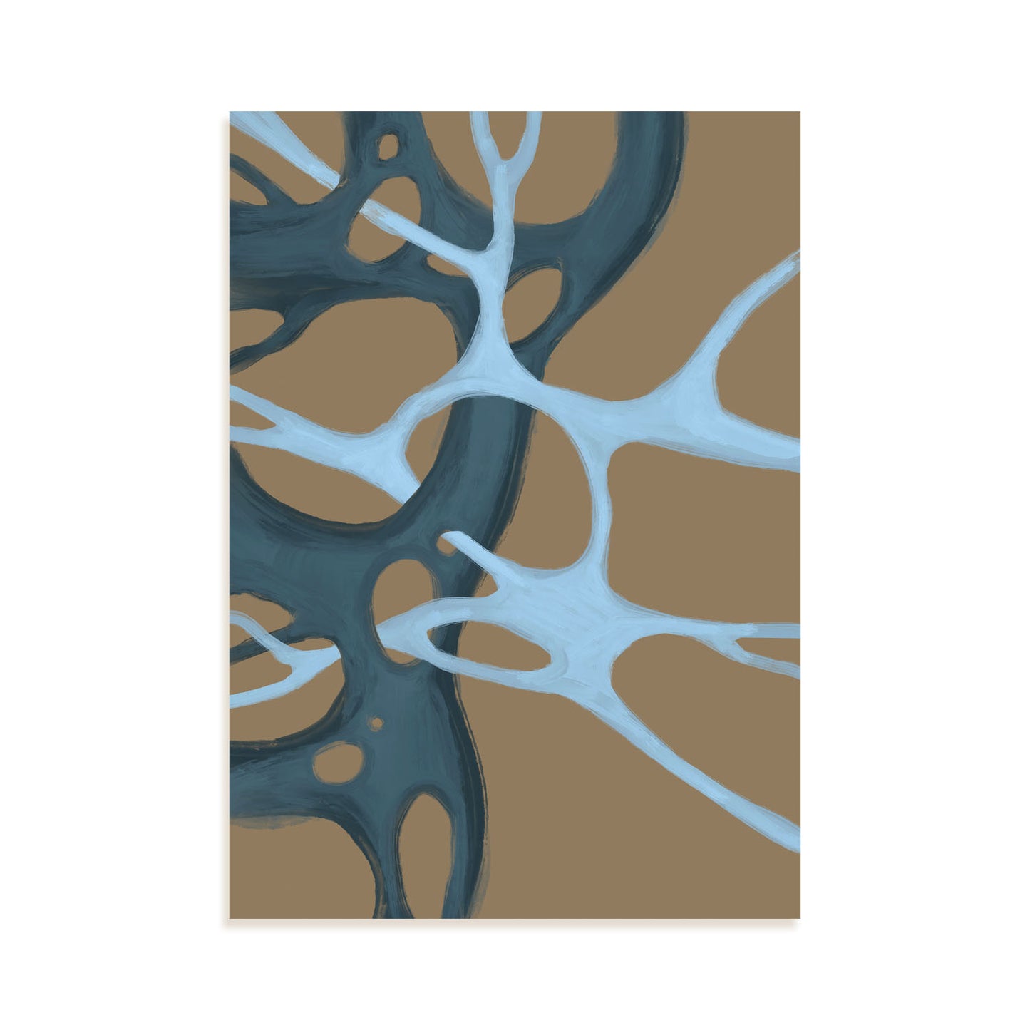 Lamina Abstracta Conexión de Color Swank Nacnic