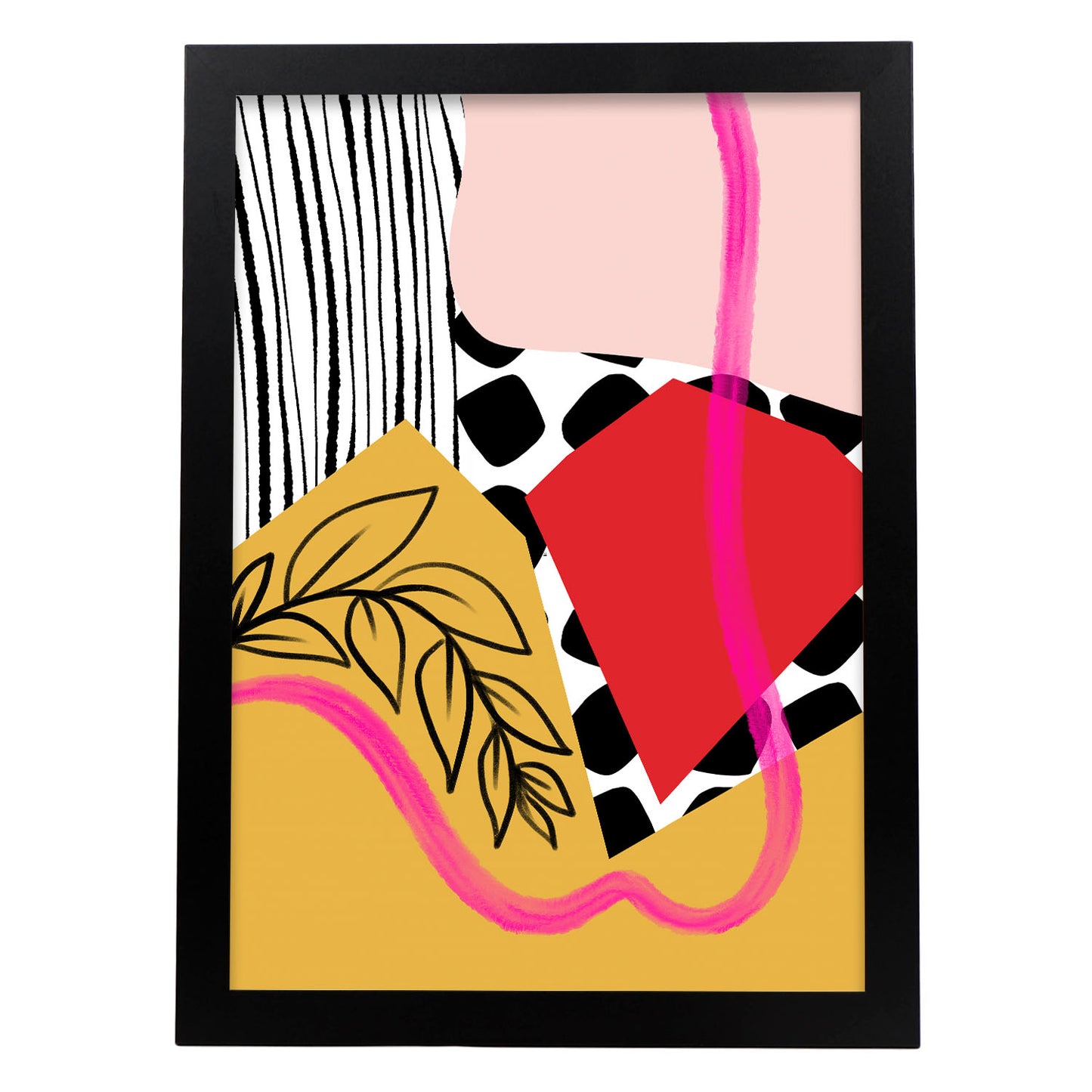 Nacnic Lámina Abstracta Chic Colección de Colores