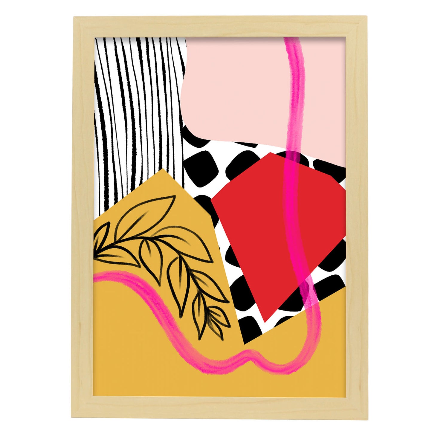 Nacnic Lámina Abstracta Chic Colección de Colores