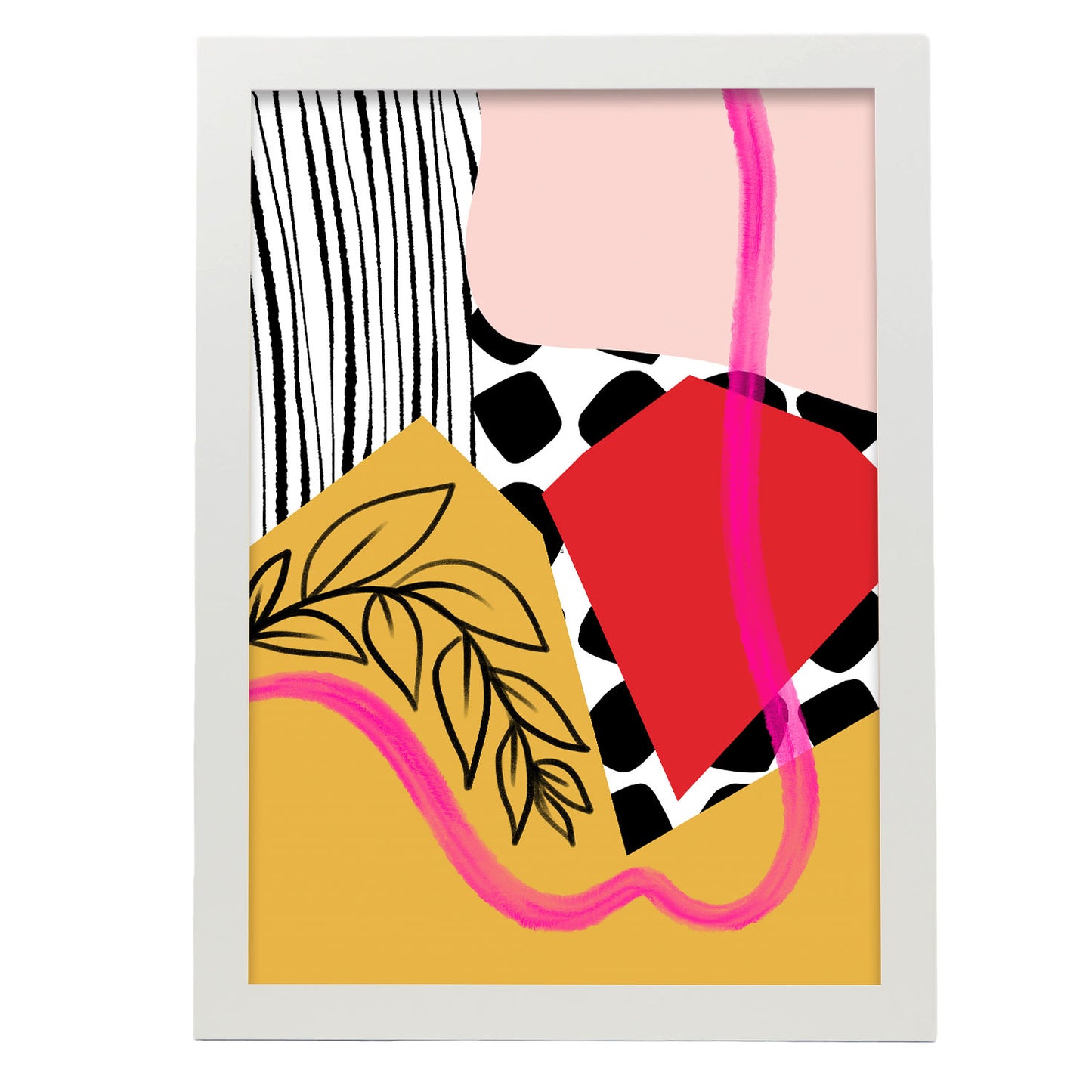 Nacnic Lámina Abstracta Chic Colección de Colores