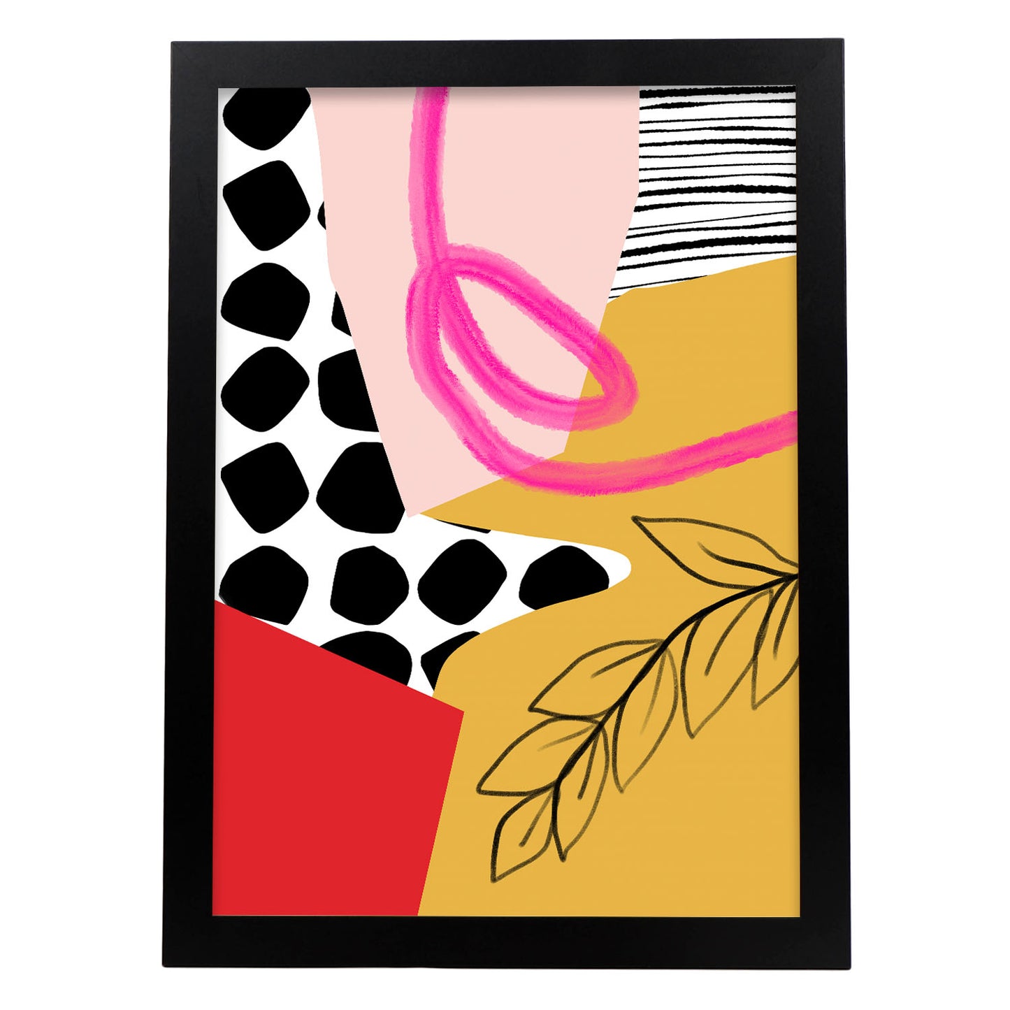 Lámina Abstracta Elegante de Nacnic