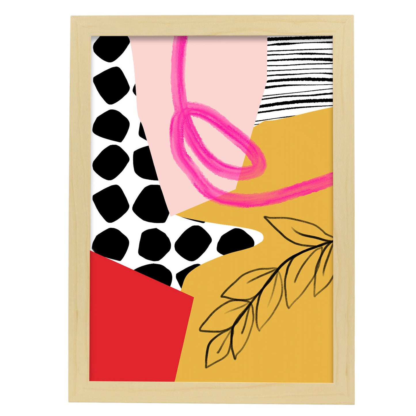 Lámina Abstracta Elegante de Nacnic