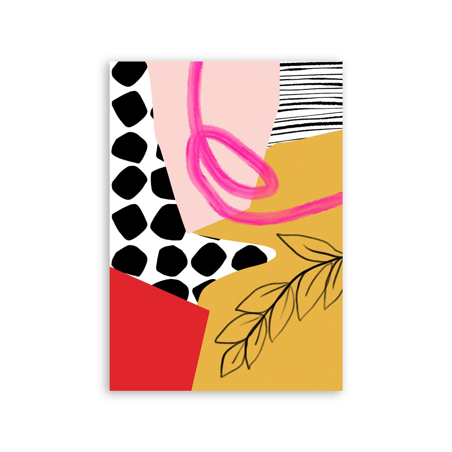 Lámina Abstracta Elegante de Nacnic