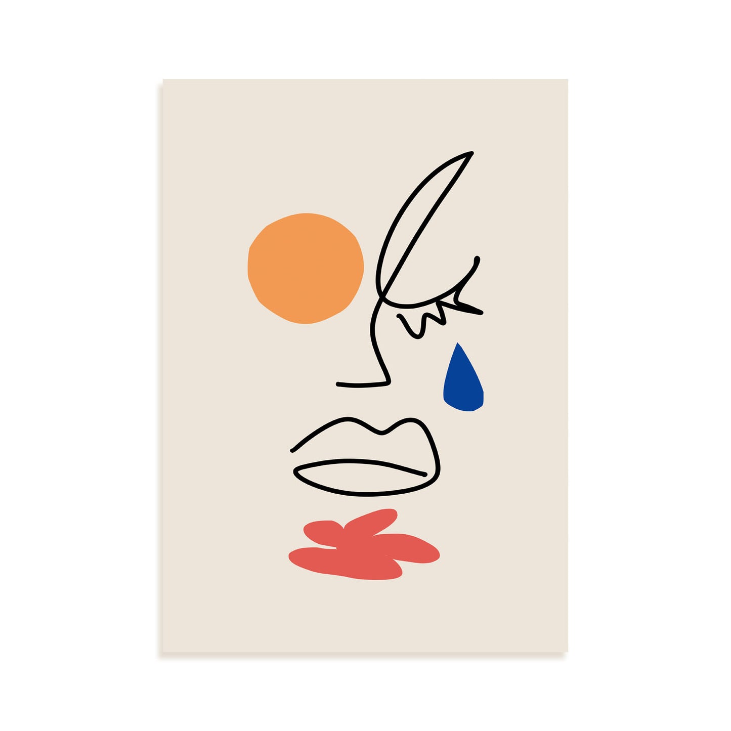 Lamina Nacnic Diseño de Cara Distante