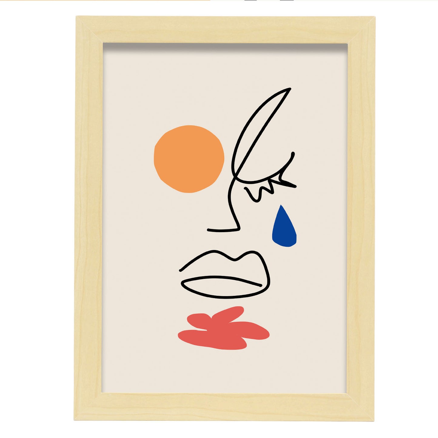 Lamina Nacnic Diseño de Cara Distante
