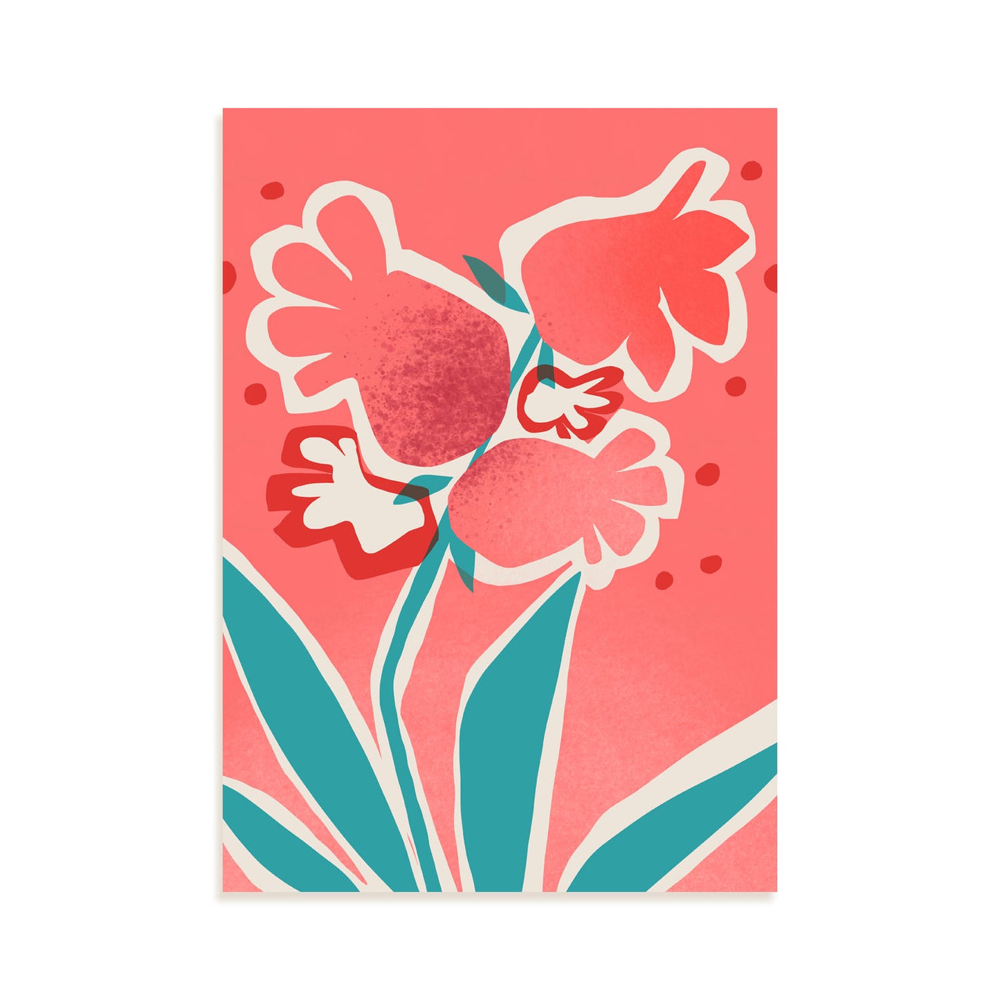 Lámina Nacnic de Arte de Loto en Flores Surtidas