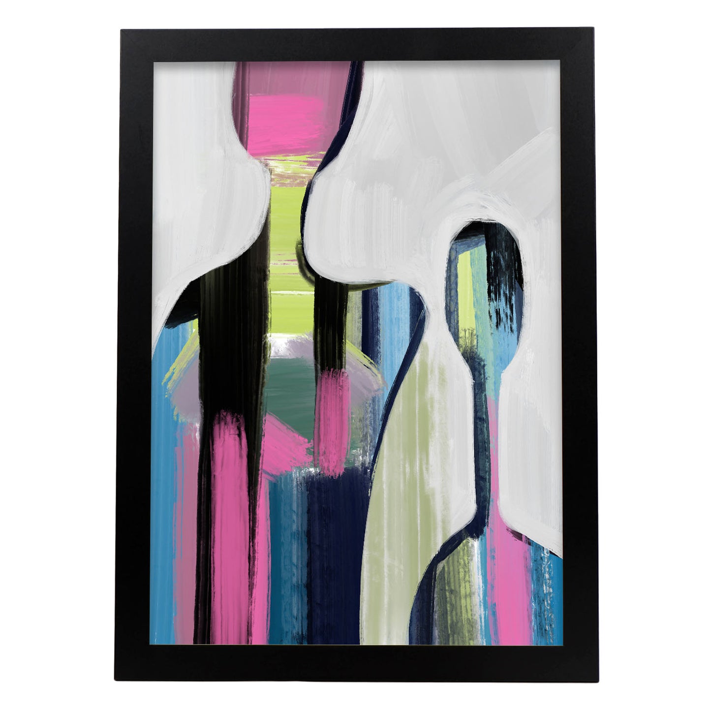 Lamina Abstracta de Diseño Humano Nacnic